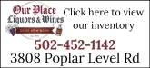 Our Place Liquors Sponsorship Banner