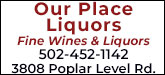 Our Place Liquors Sponsorship Banner